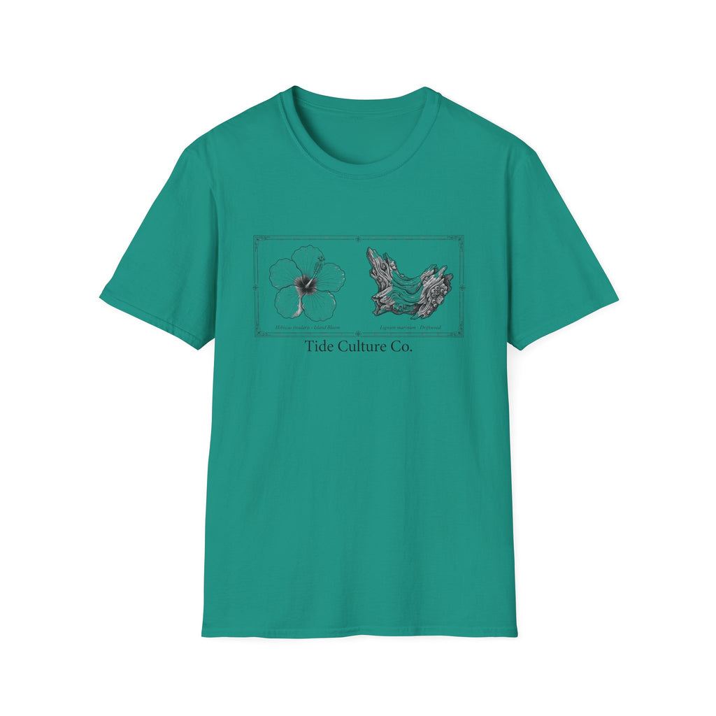Island Bloom & Driftwood -Shirt