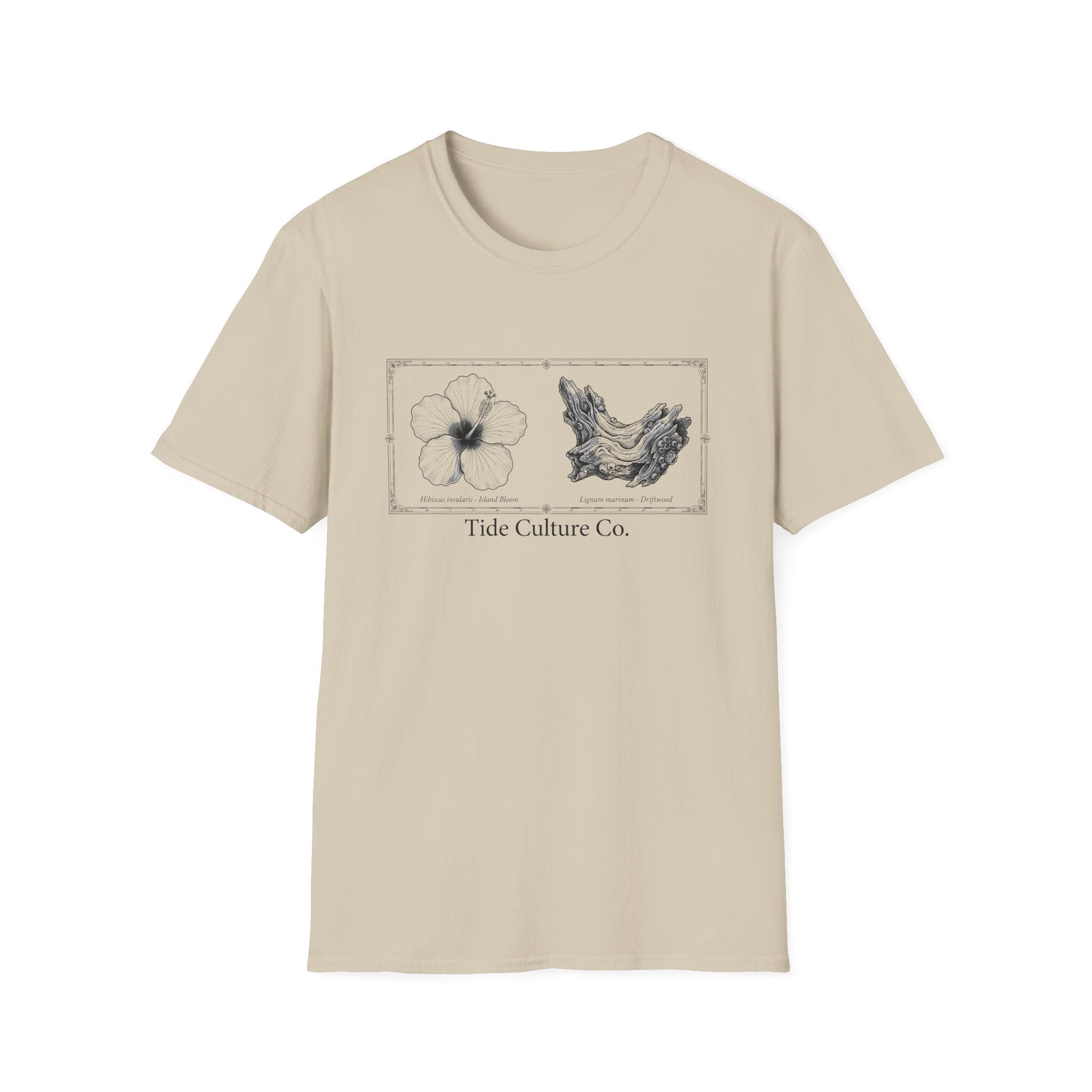Island Bloom & Driftwood -Shirt