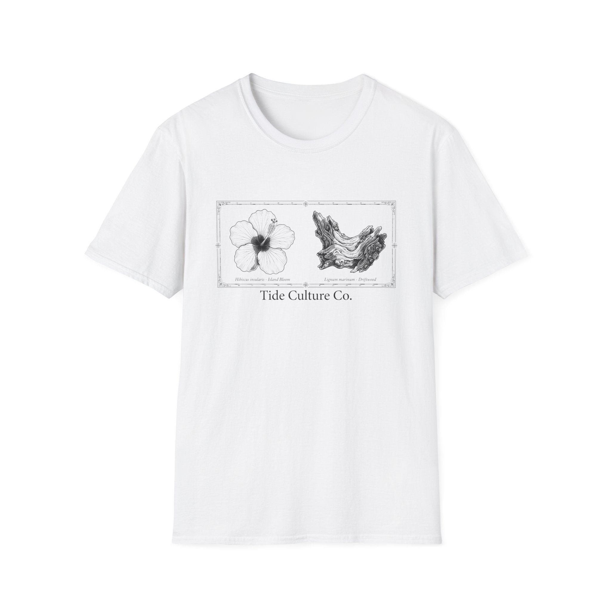 Island Bloom & Driftwood -Shirt