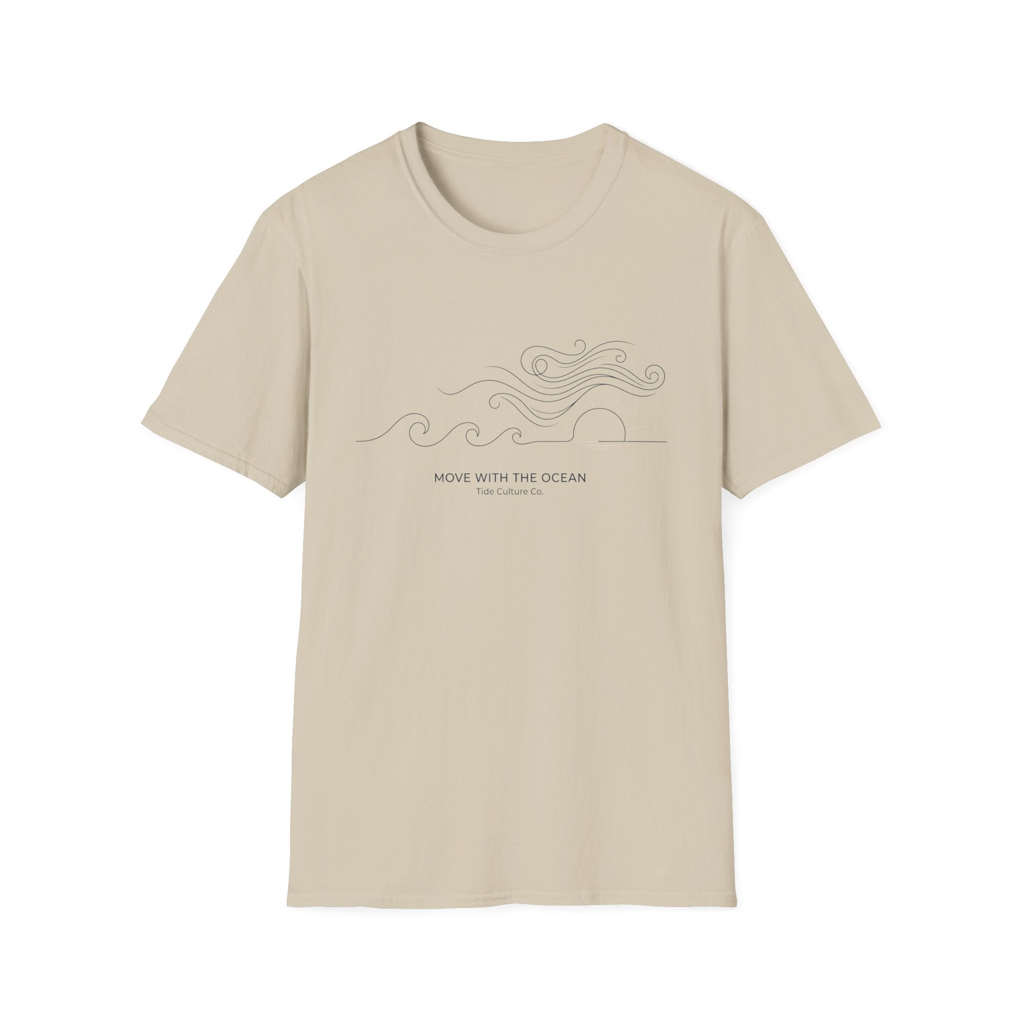 Move With The Ocean  T-Shirt