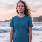 Flower & Waves T-Shirt