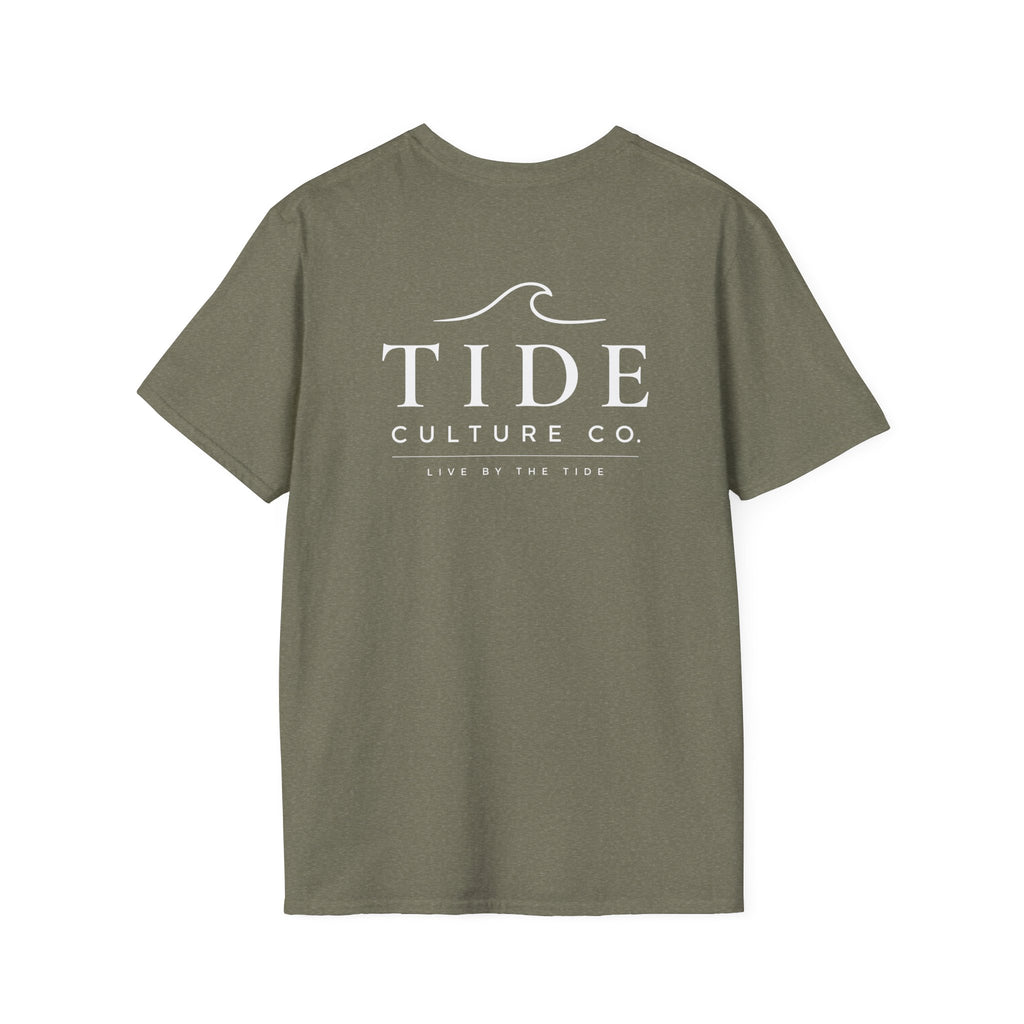 Tide Waves Dark Colors T-Shirt