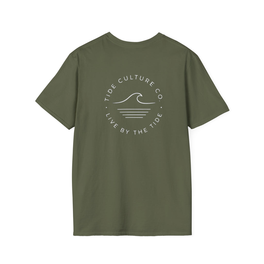 Live By The Tide Dark Colors T-Shirts