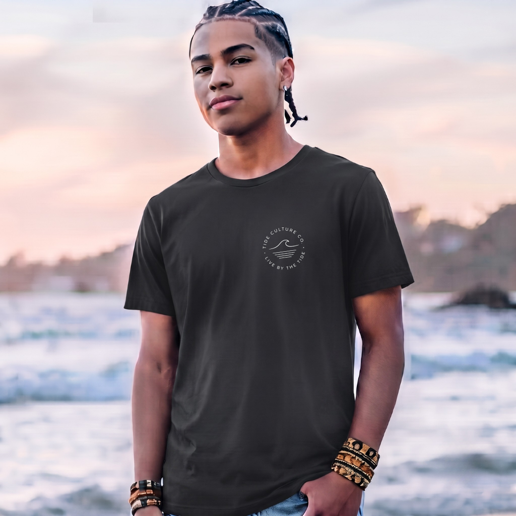 Live By The Tide Dark Colors T-Shirts