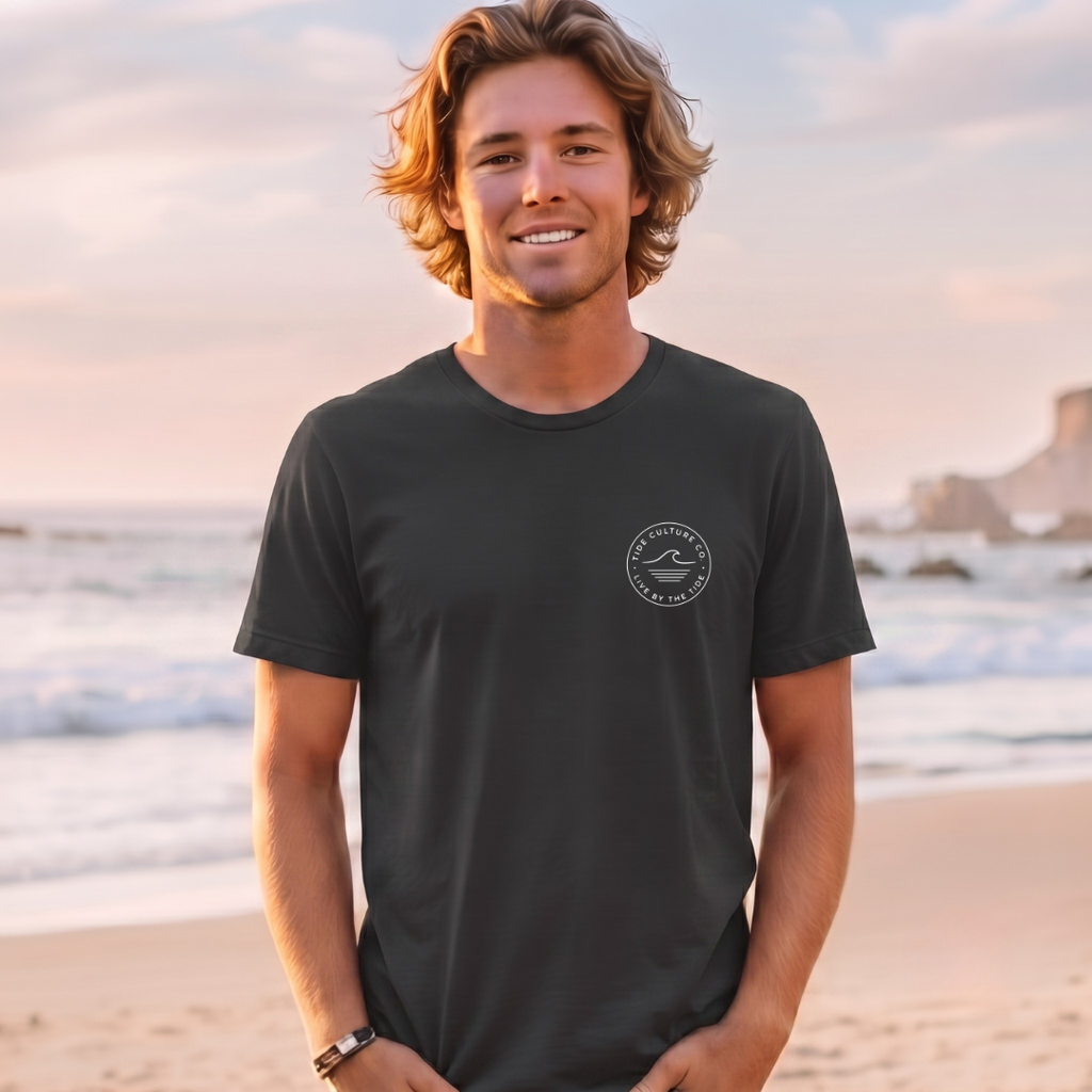 Tide Waves 1 Dark Colors T-Shirt