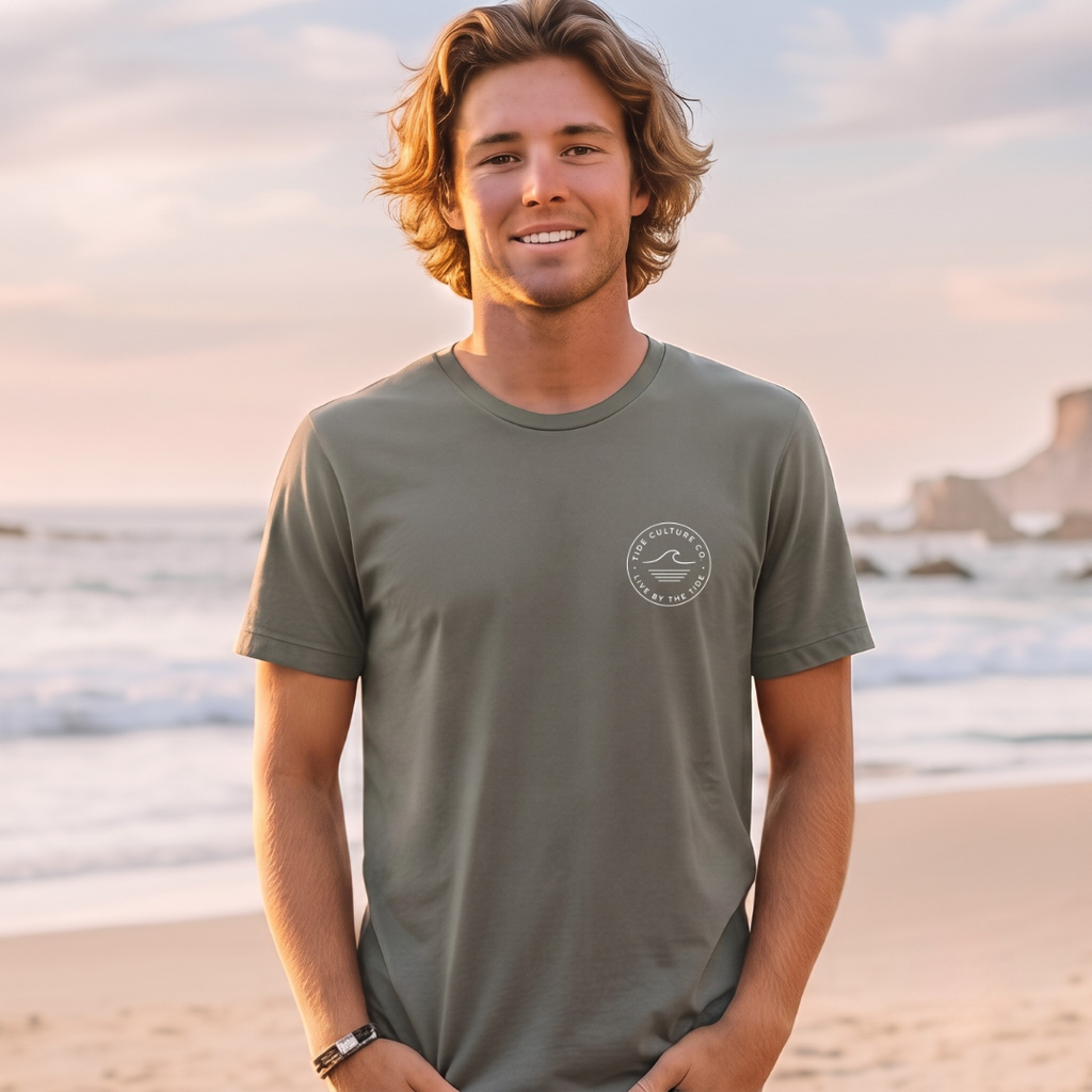 Tide Waves 1 Dark Colors T-Shirt