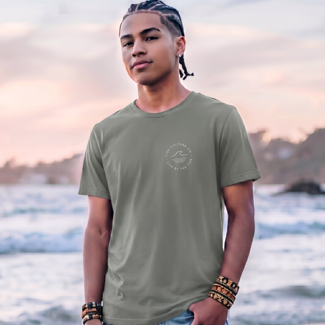 Live By The Tide Dark Colors T-Shirts