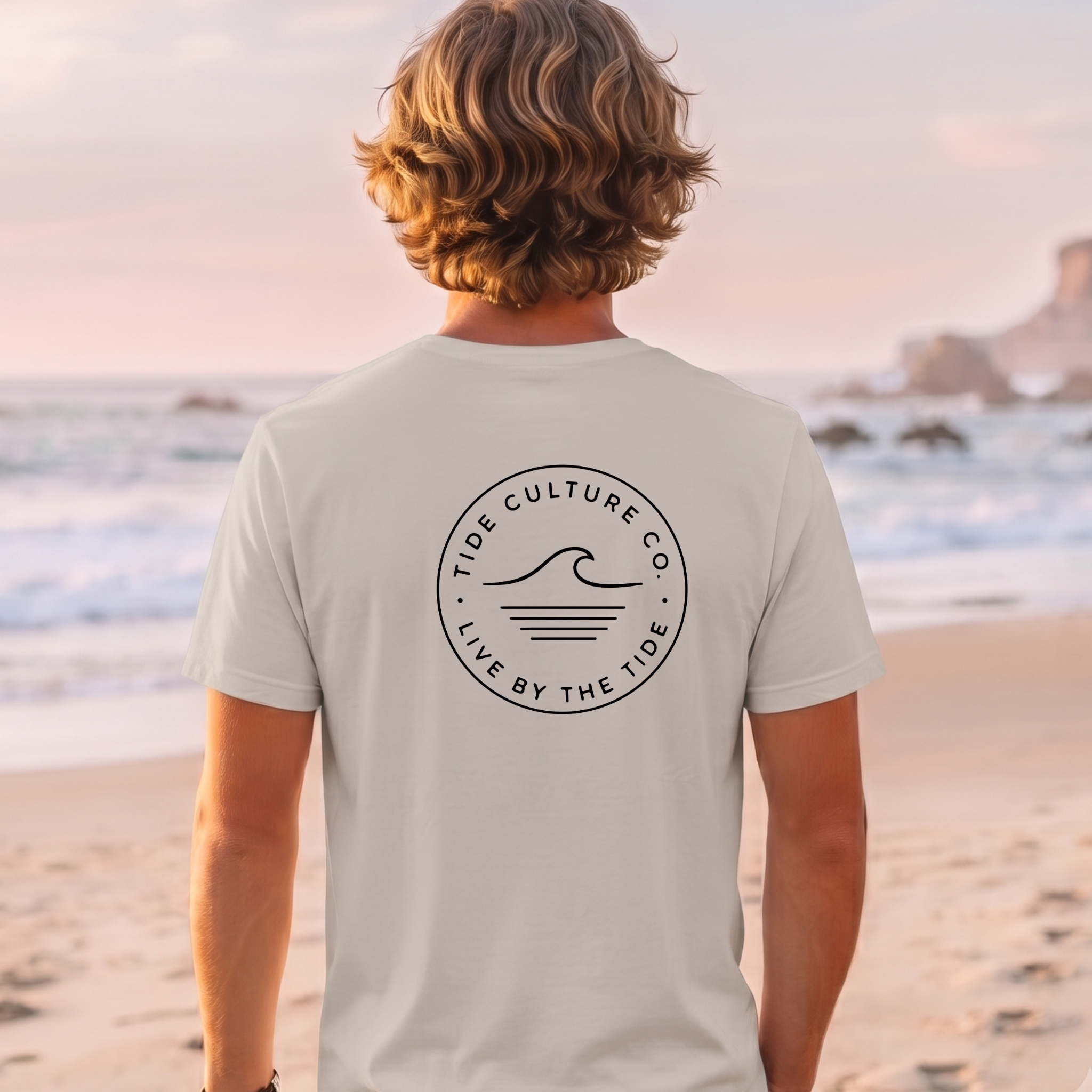 Tide Waves 1 Light Colors T-Shirts