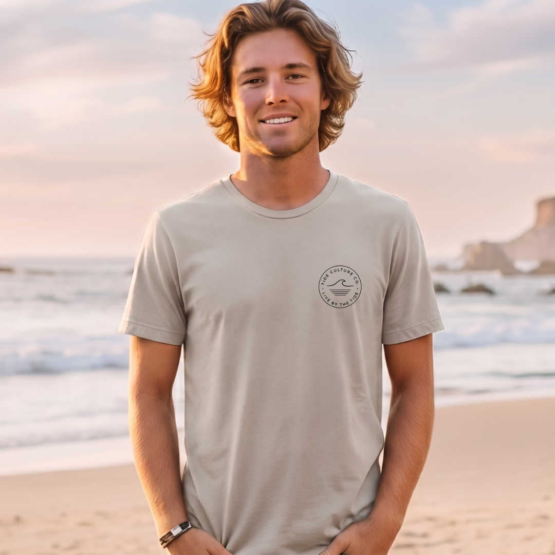 Tide Waves 1 Light Colors T-Shirts