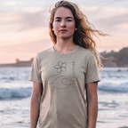 Flower & Waves T-Shirt