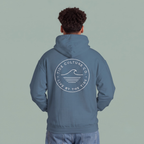 Hoodie 'Live by the Tide' Dark colors