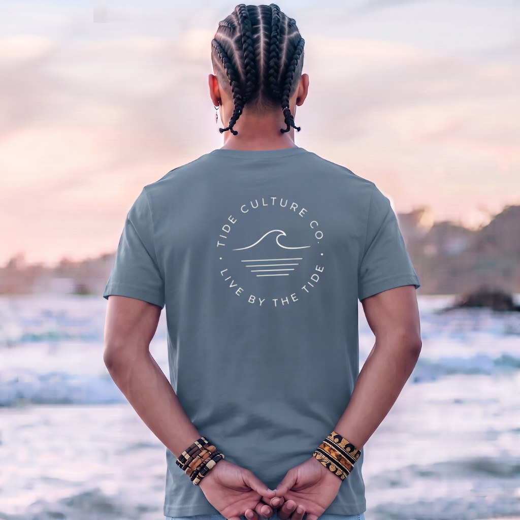 Live By The Tide Dark Colors T-Shirts