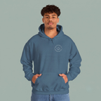 Hoodie 'Live by the Tide' Dark colors