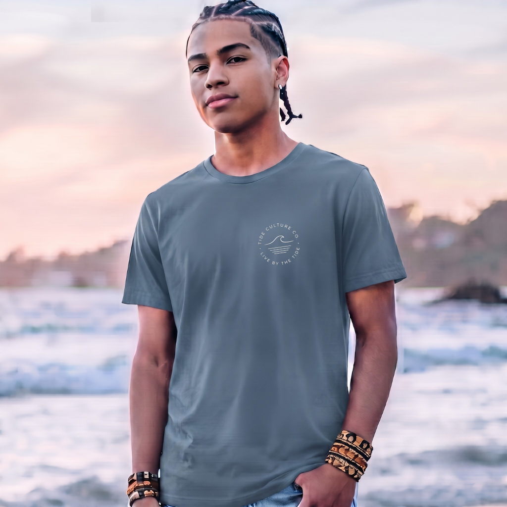 Live By The Tide Dark Colors T-Shirts