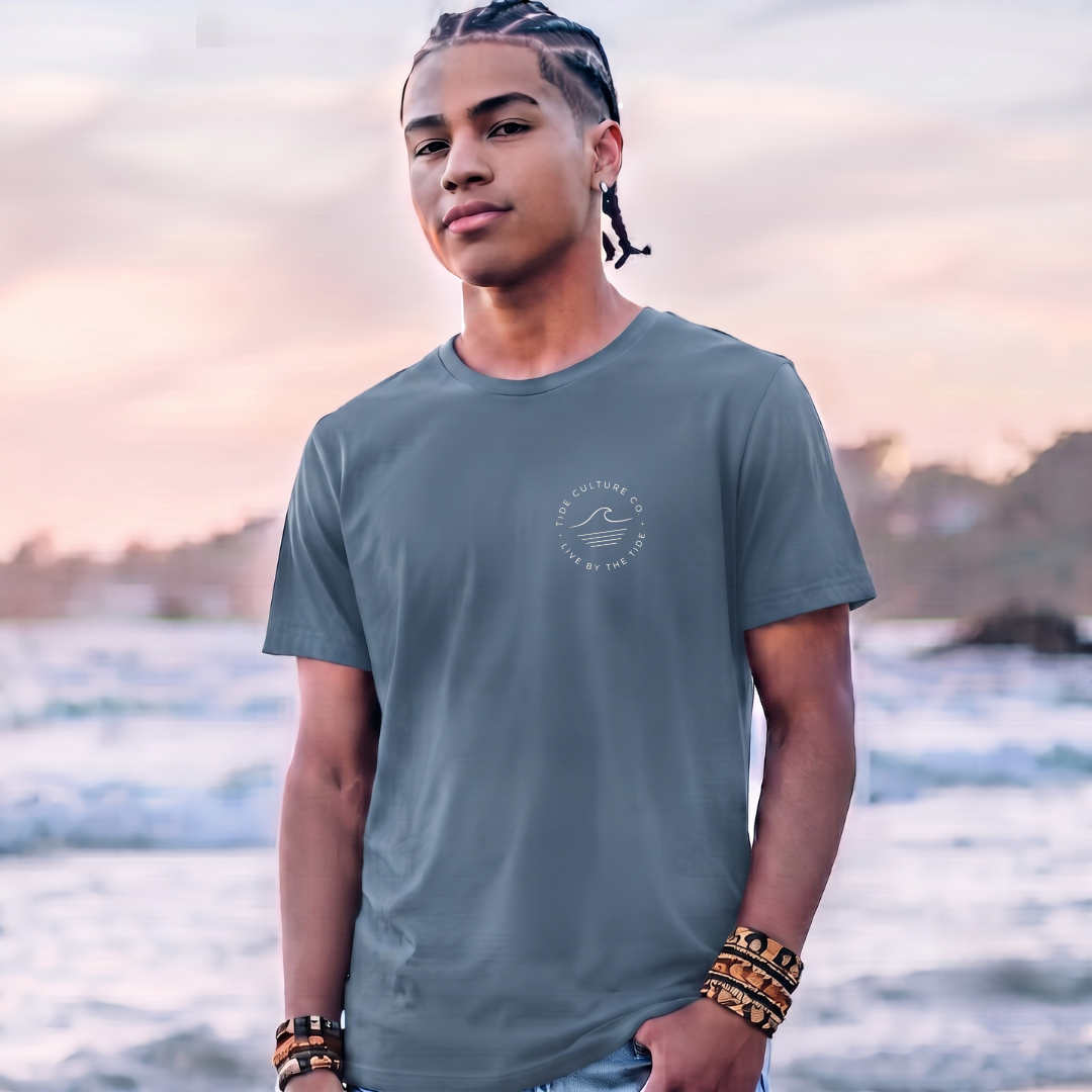 Live By The Tide Dark Colors T-Shirts
