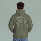 Hoodie 'Live by the Tide' Dark colors
