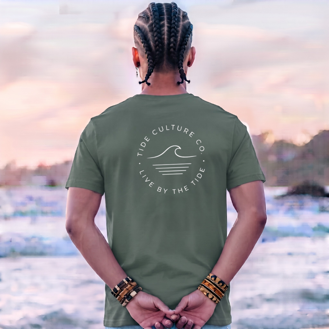 Live By The Tide Dark Colors T-Shirts