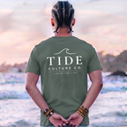 Tide Waves Dark Colors T-Shirt
