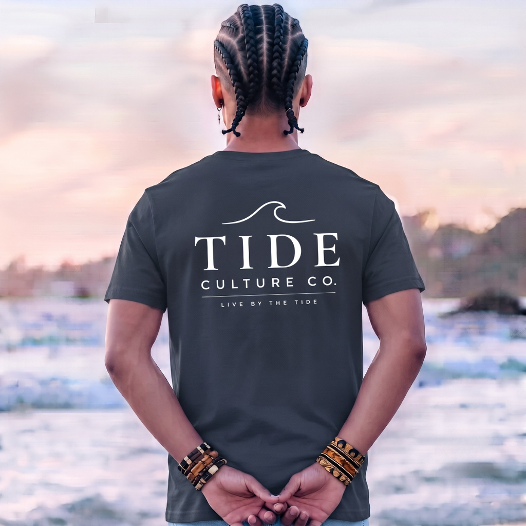 Tide Waves Dark Colors T-Shirt