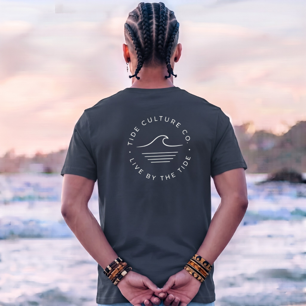 Live By The Tide Dark Colors T-Shirts