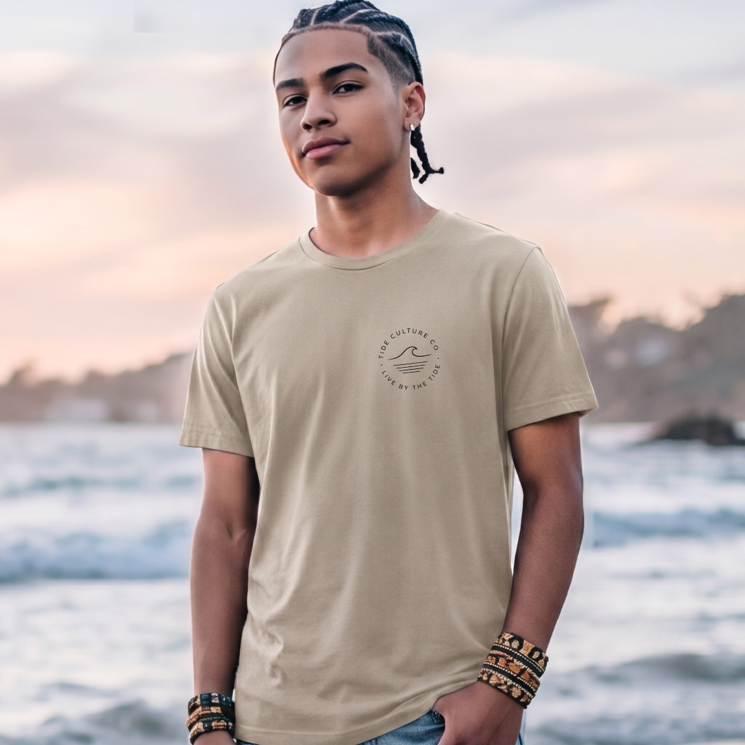 Live By The Tide Light Colors T-Shirts