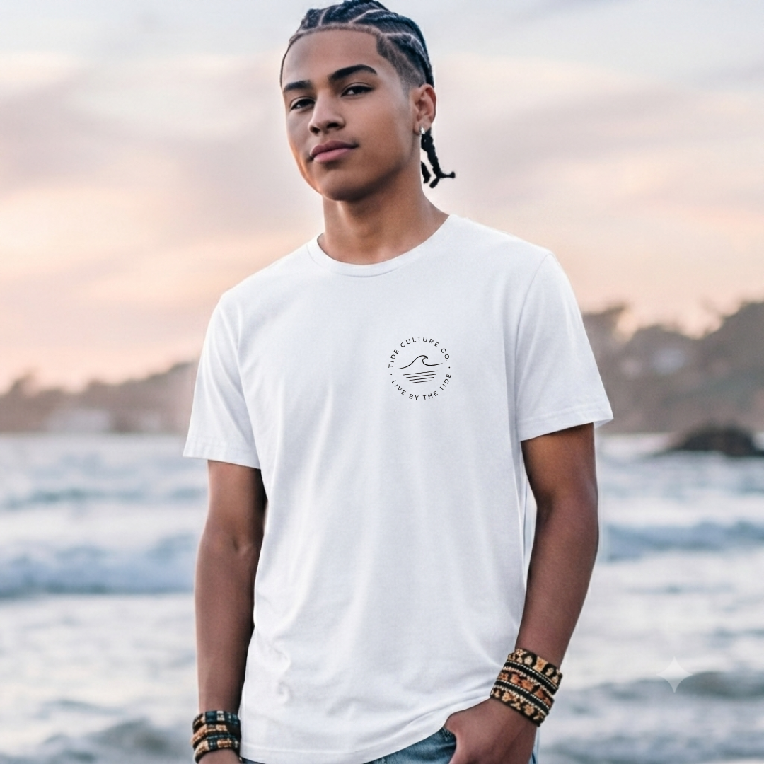 Live By The Tide Light Colors T-Shirts